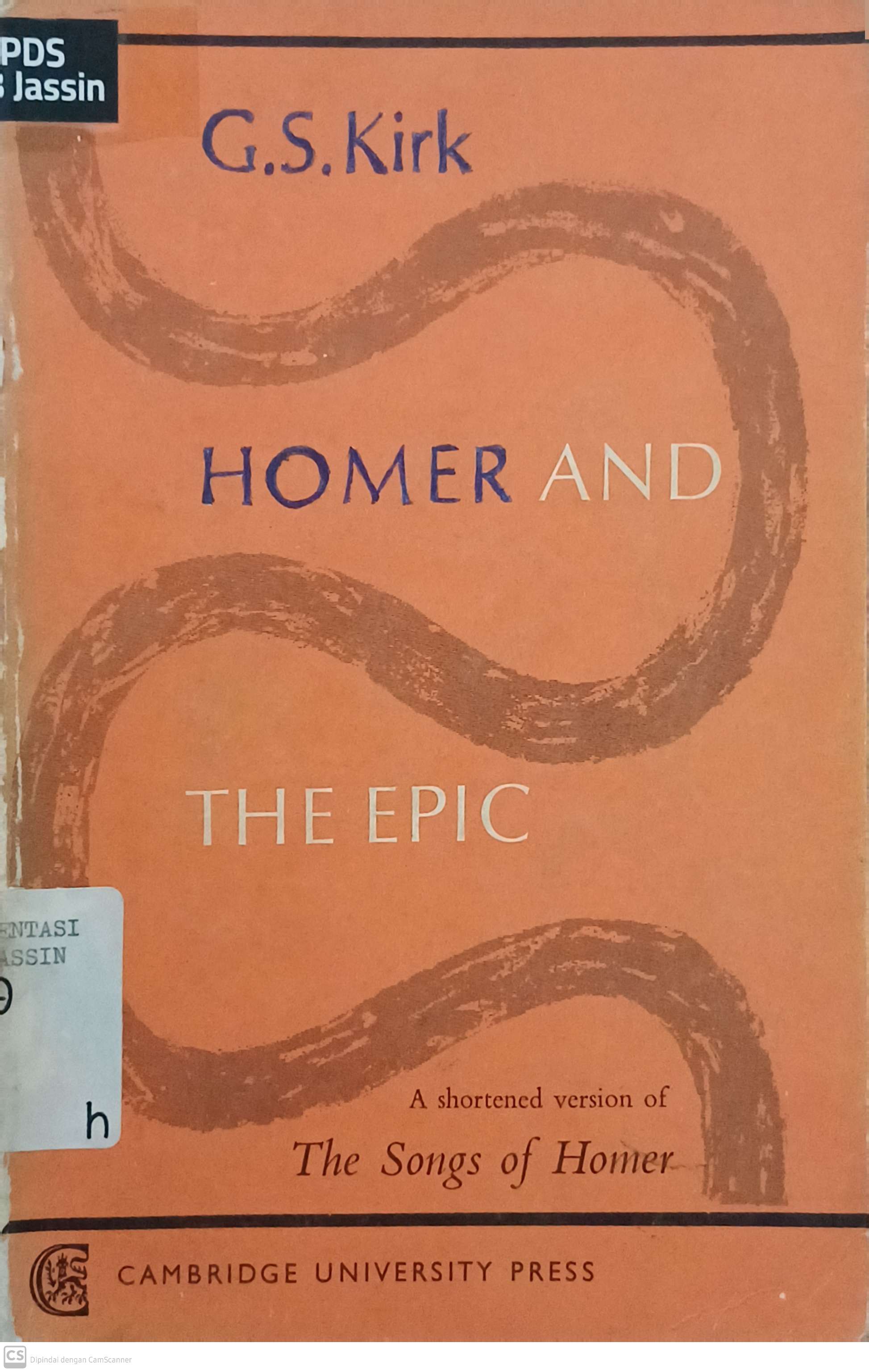 Homer and the epic