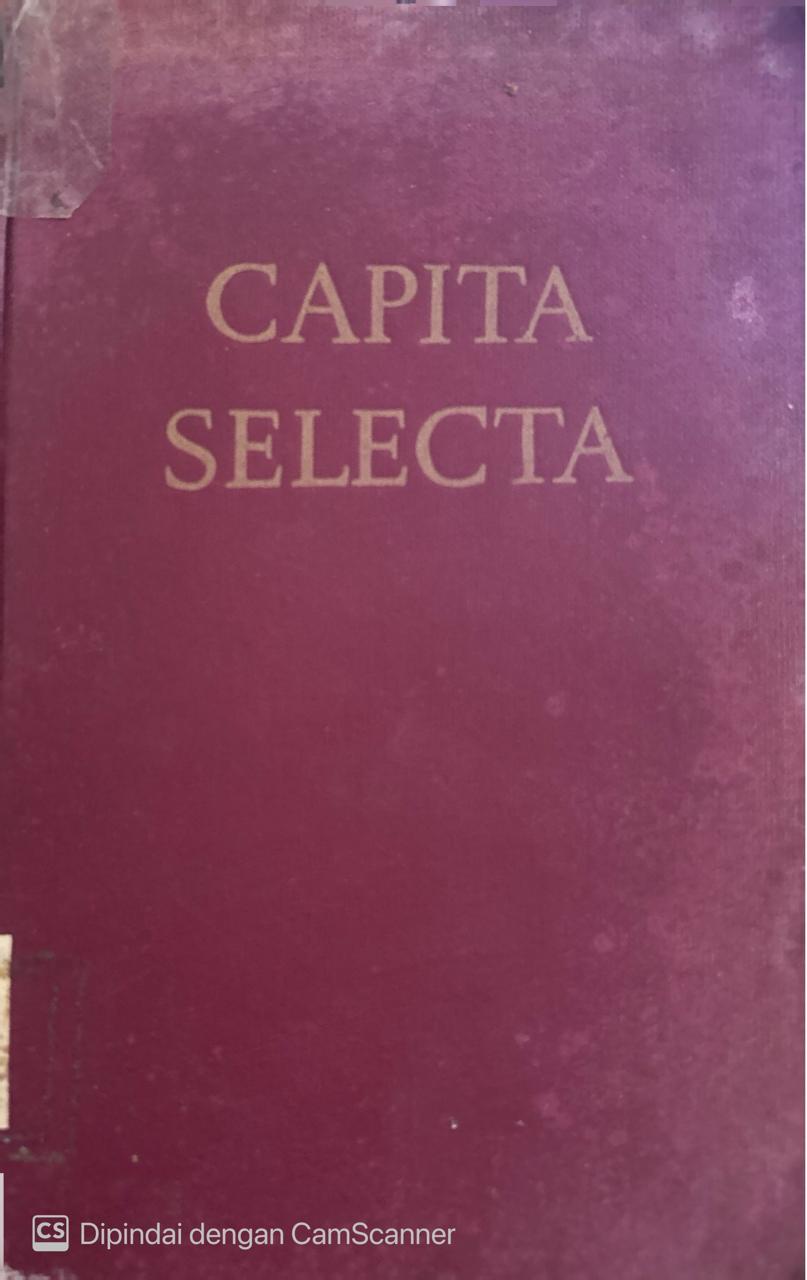Capita Selecta : 2