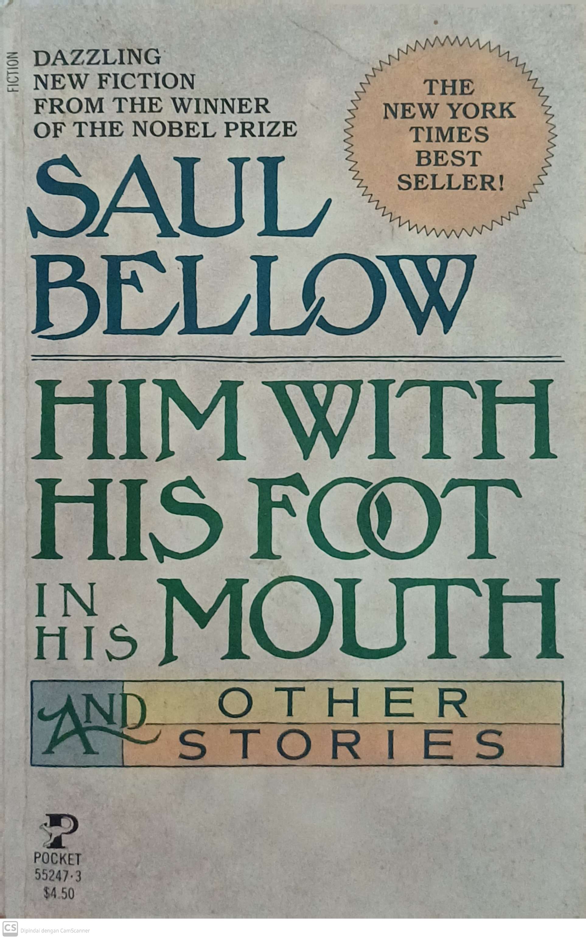 Him with his foot in his mouth