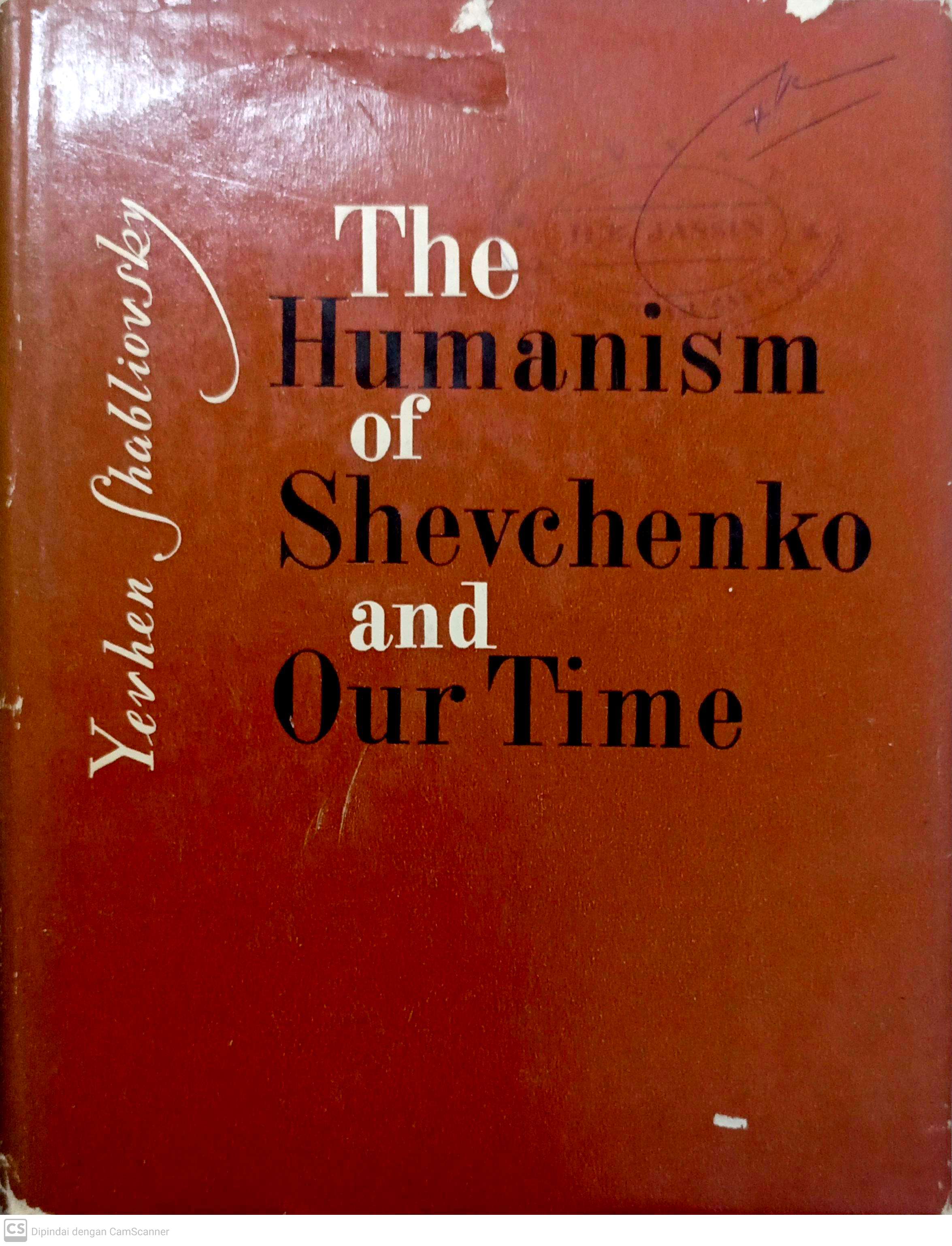 The humanism of shevchenko and our time
