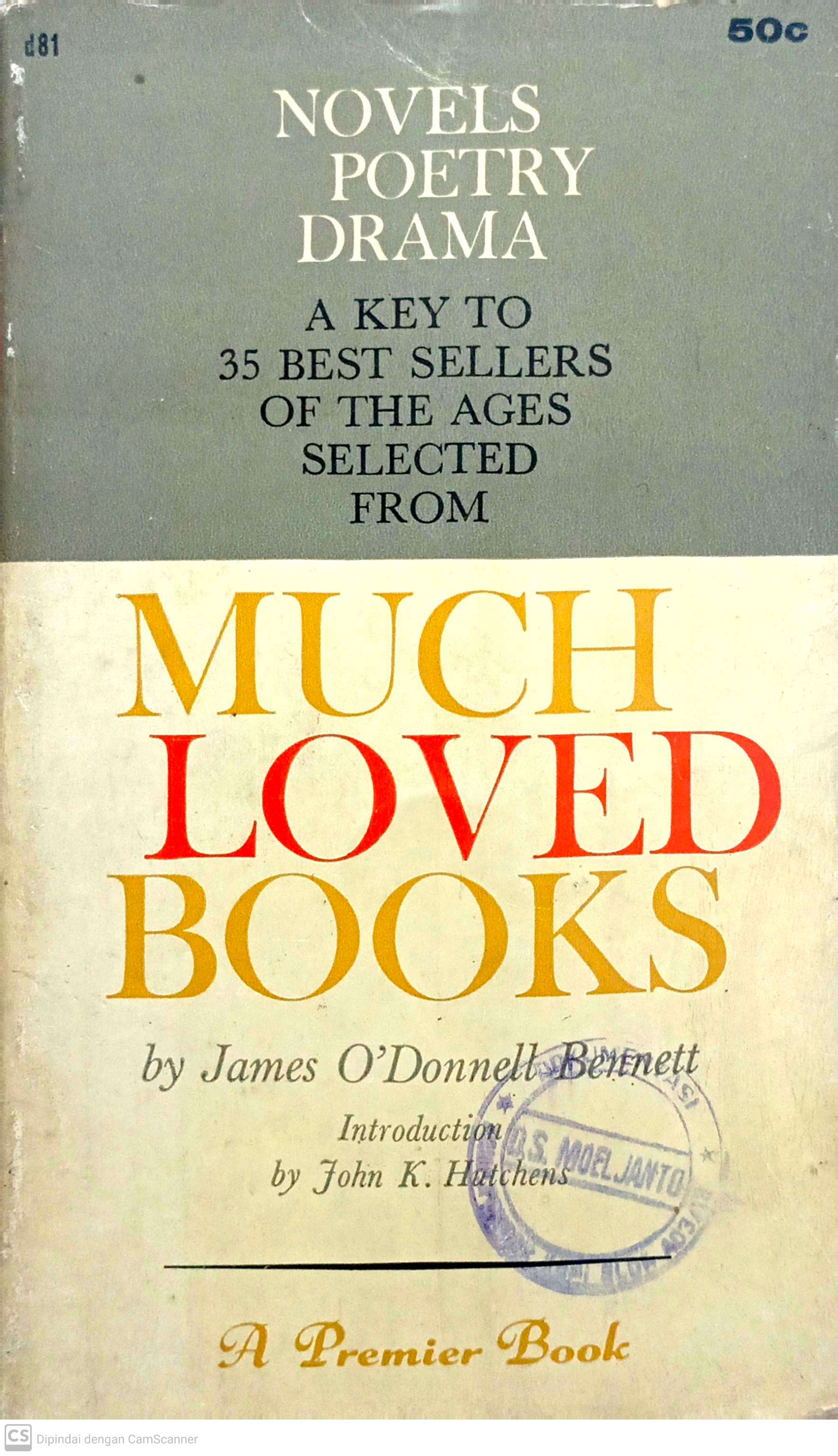 Much loved books : a key to 35 best seller of the ages selected from