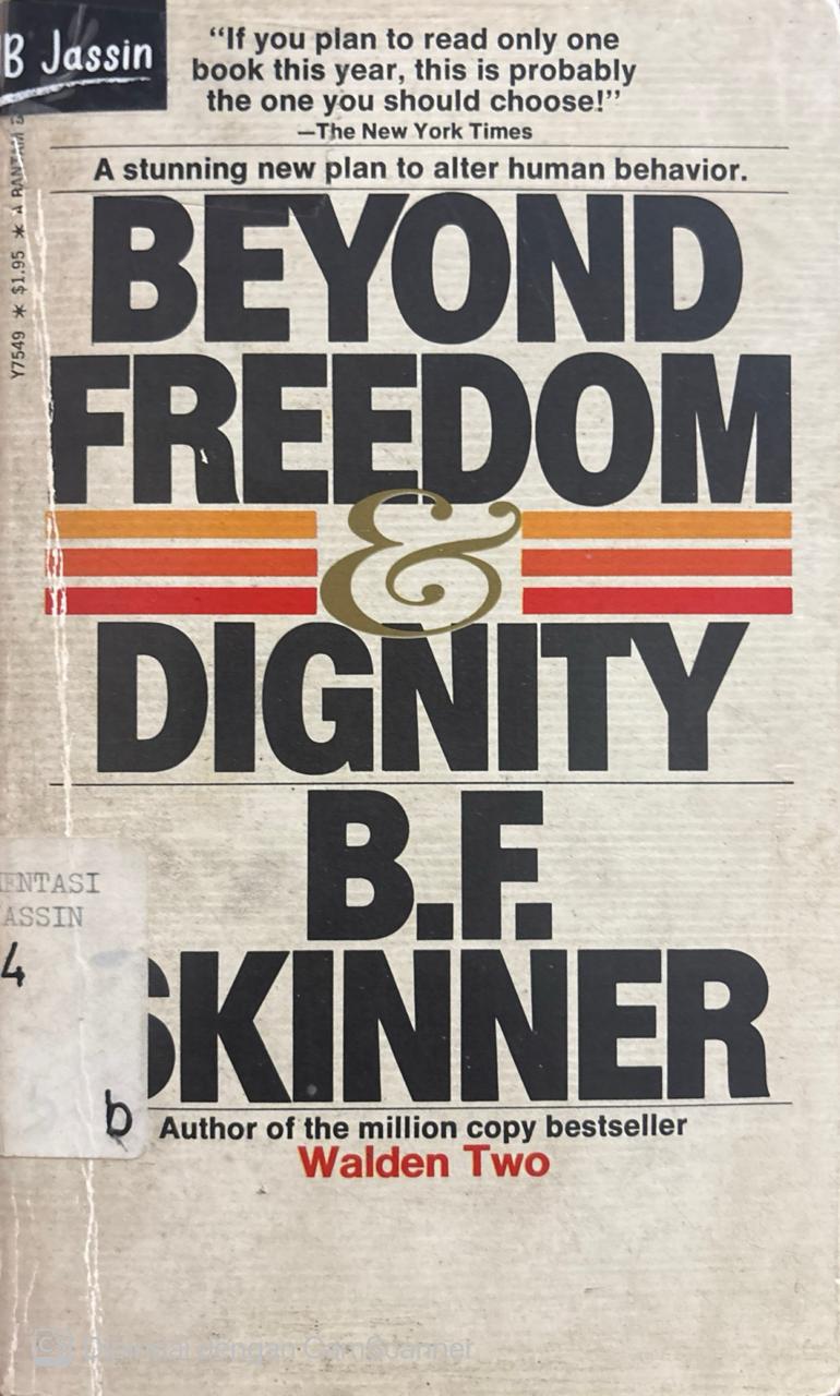 Beyond freedom & dignity