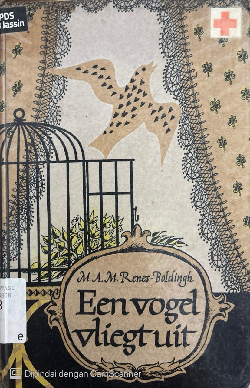 Een vogel vliegtuit