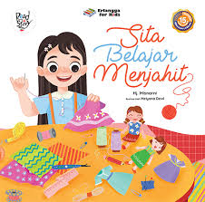 Sita belajar menjahit