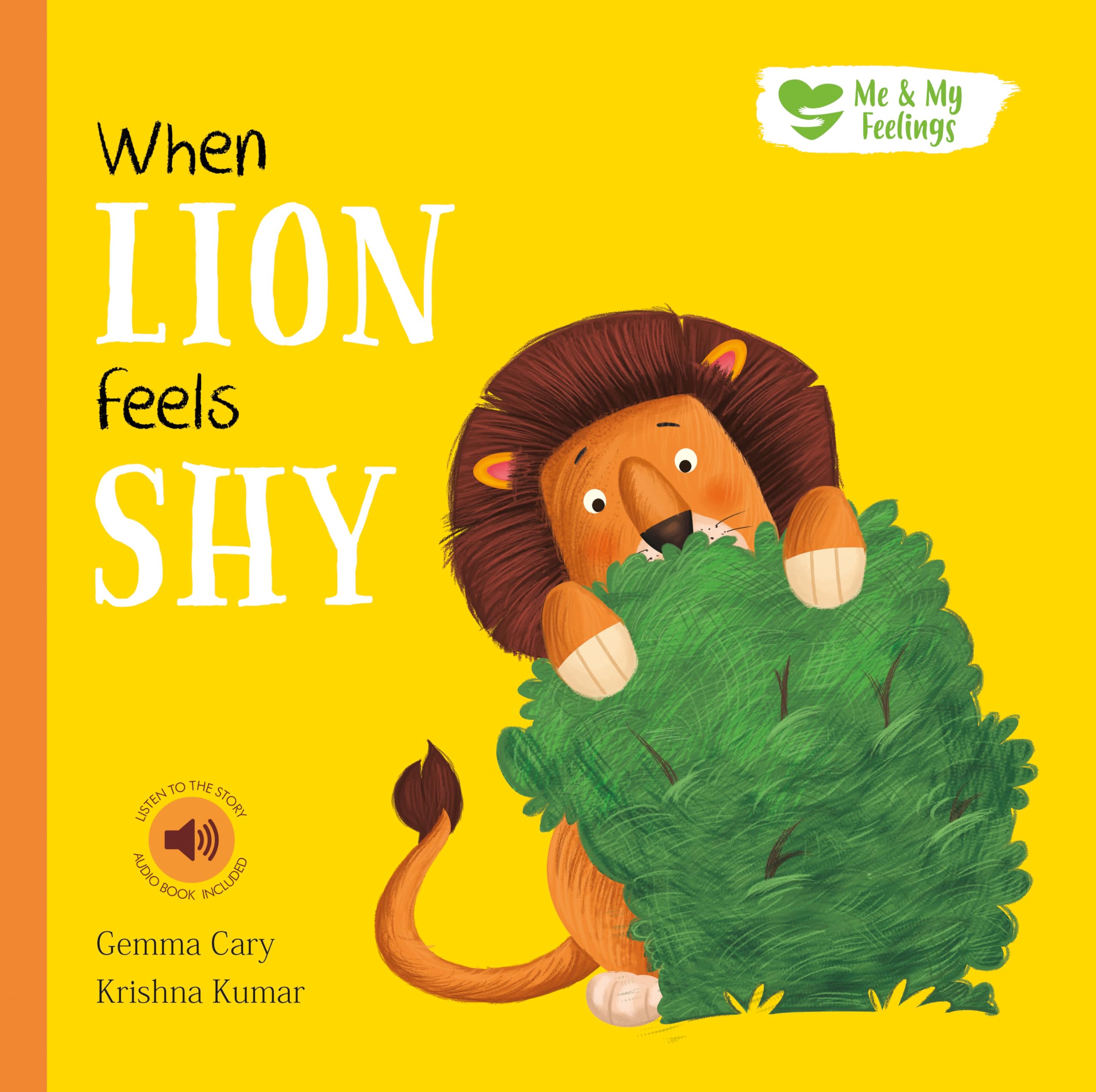 When lion feels shy