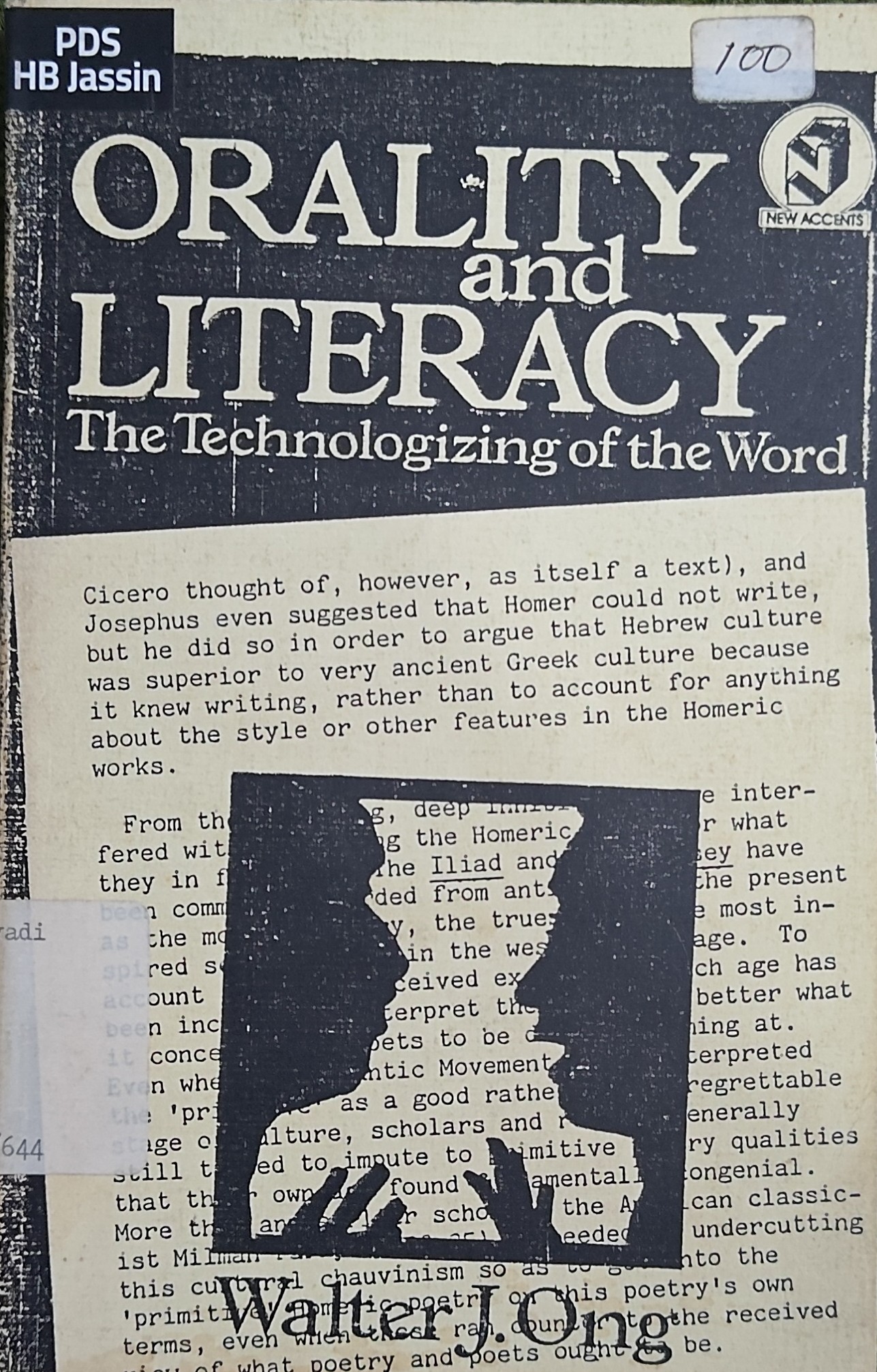 Orality and literacy : the technologizing of the world