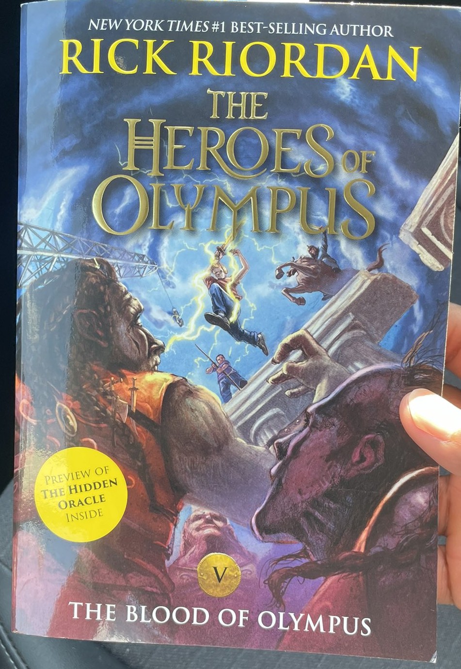 The Blood of Olympus : the heroes of olympus #5