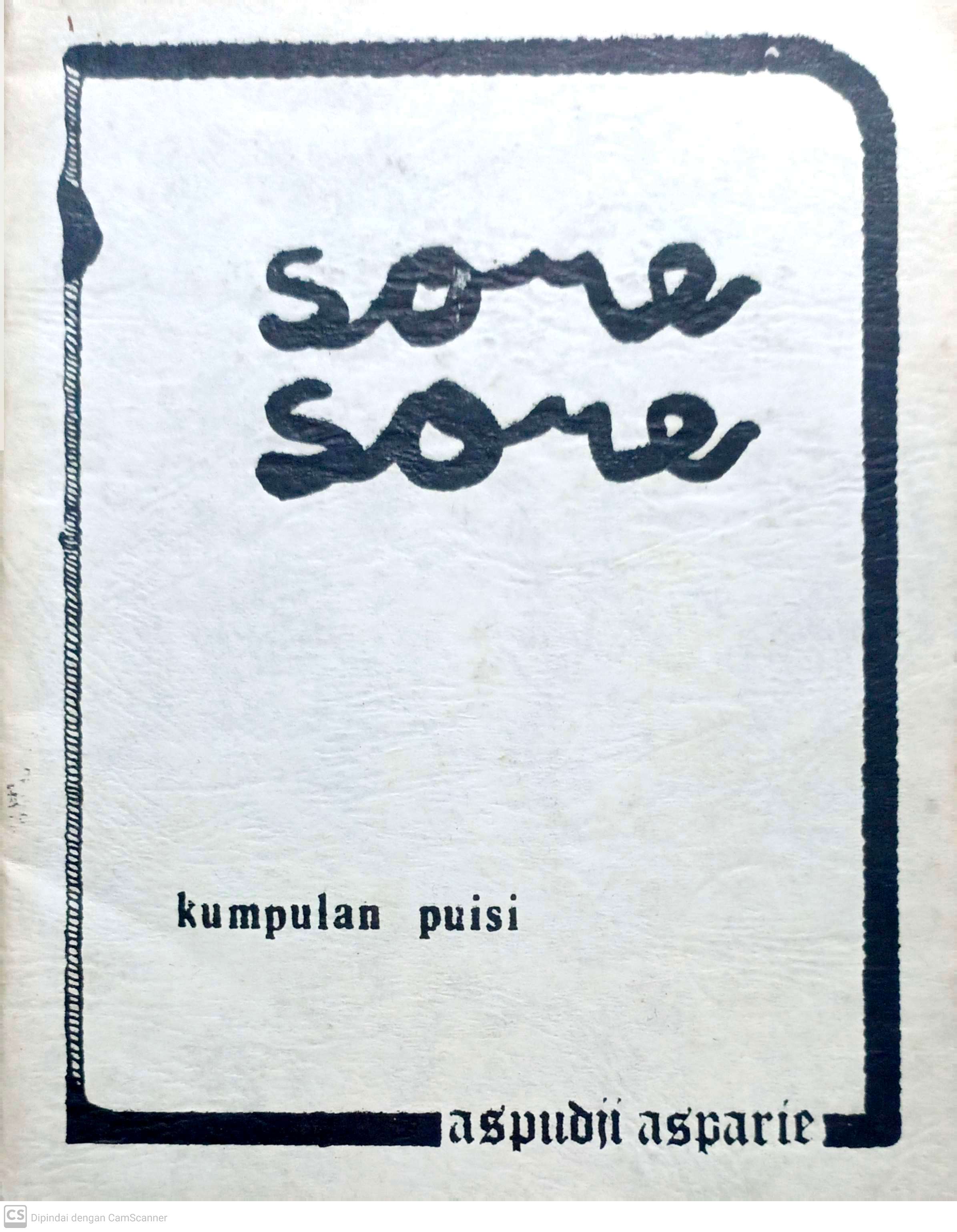 Sore sore : kumpulan puisi