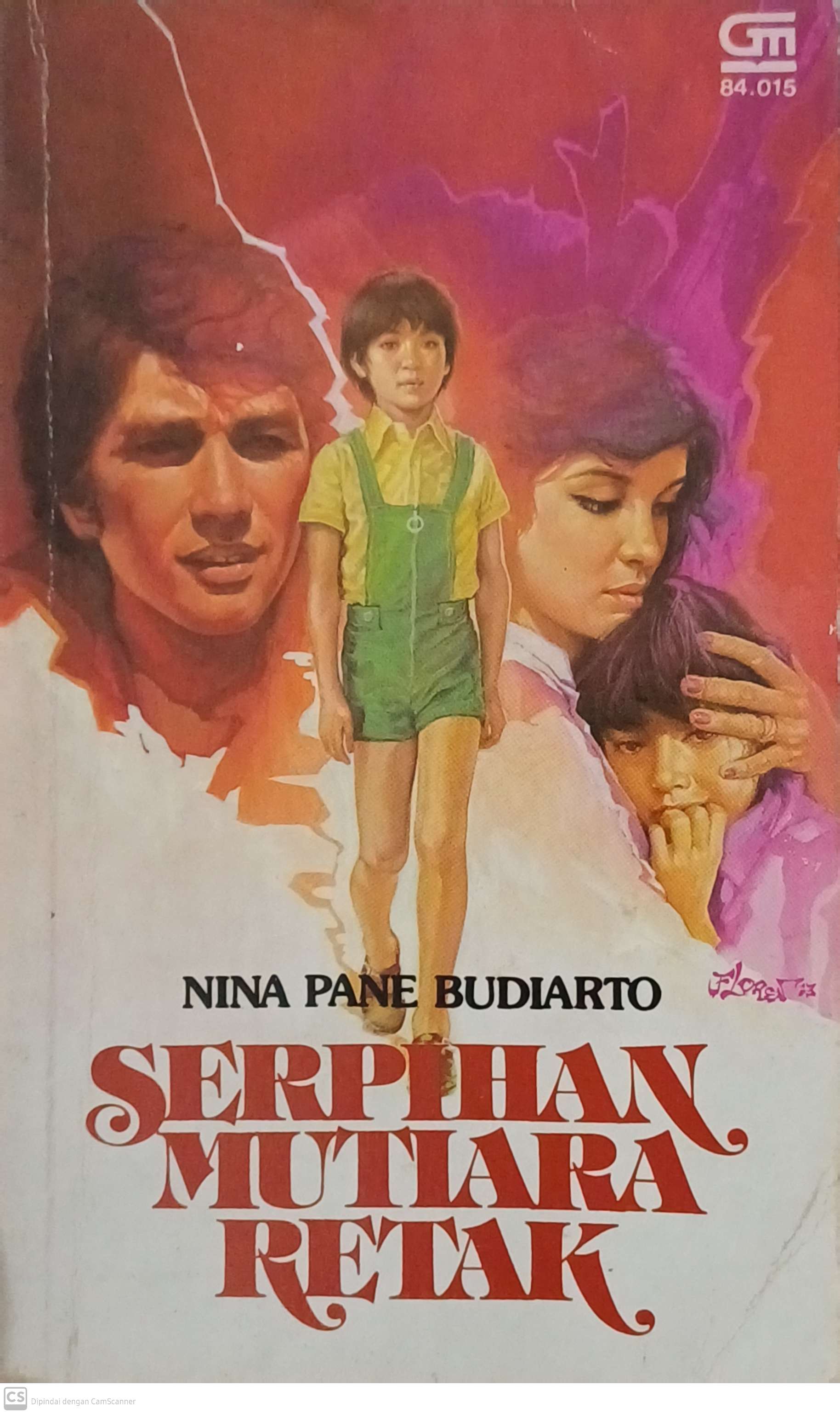 Serpihan mutiara retak