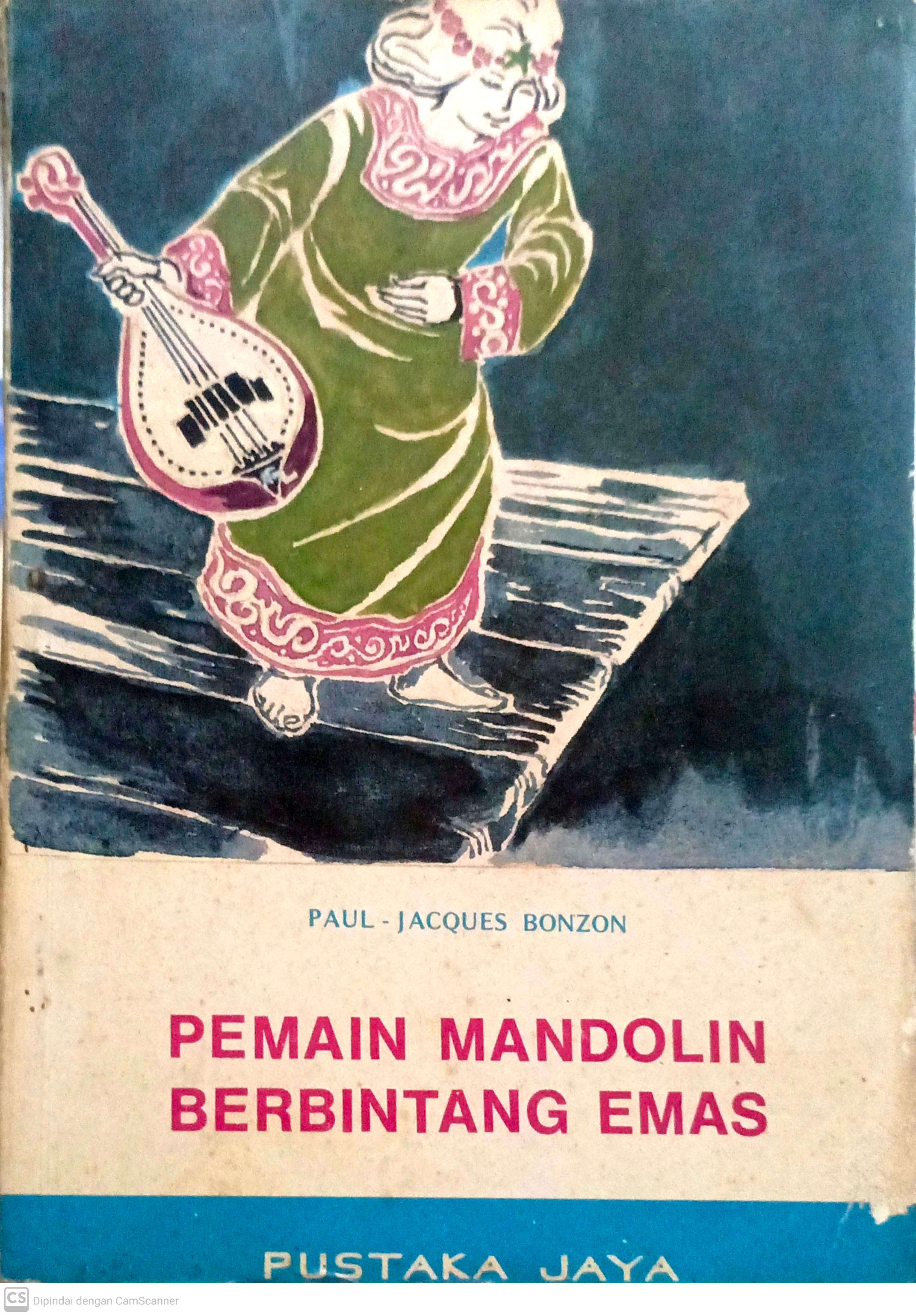 Pemain mandolin berbintang emas