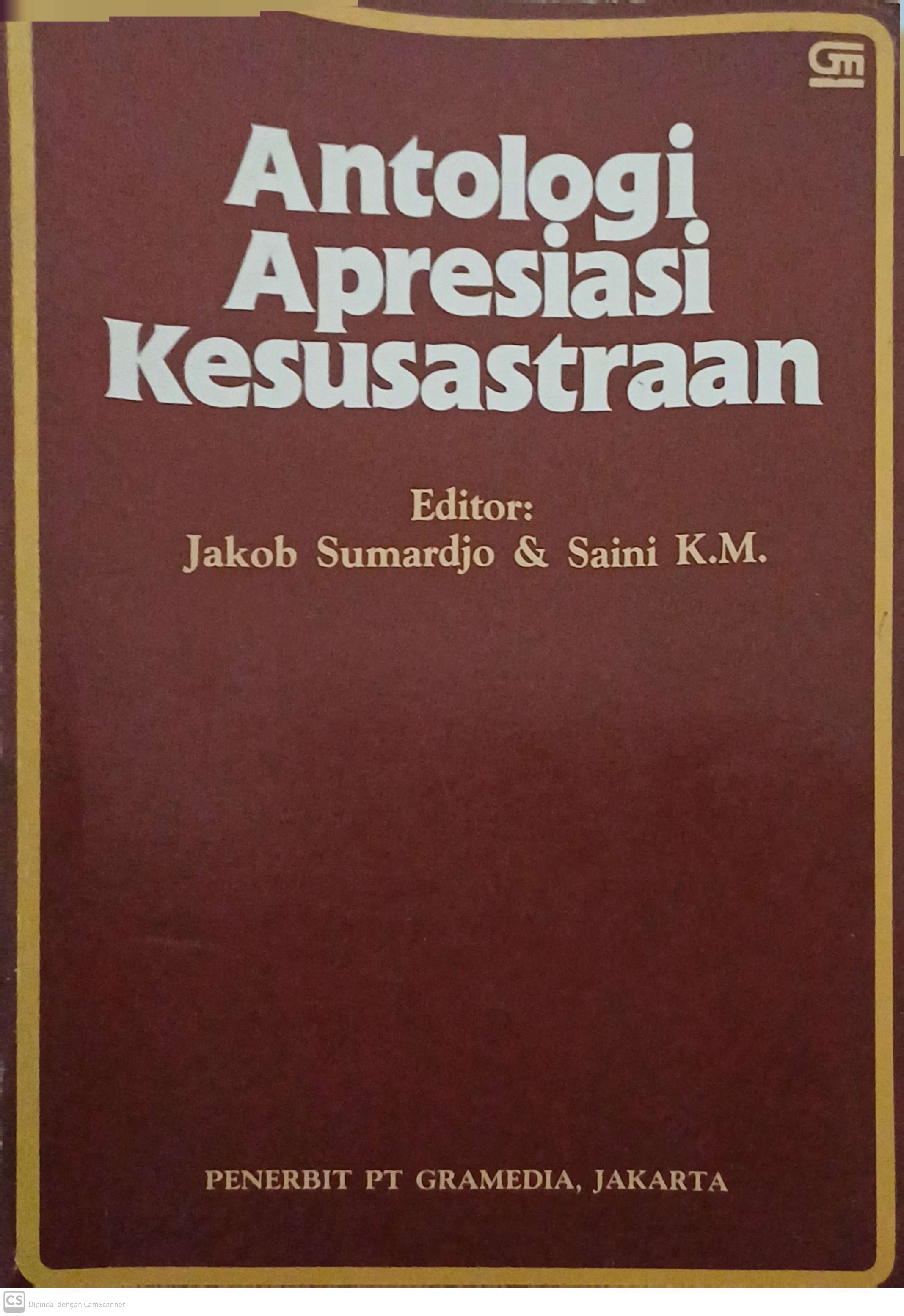 Antologi apresiasi kesusastraan