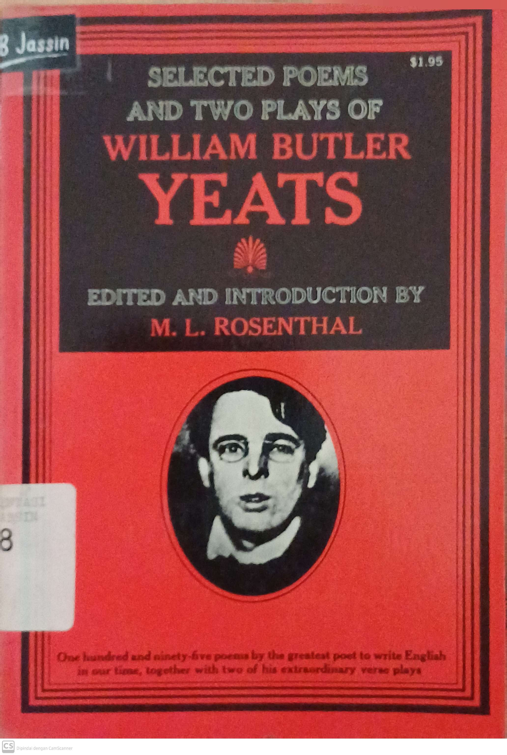 Selected poems and two plays of william butler yeats