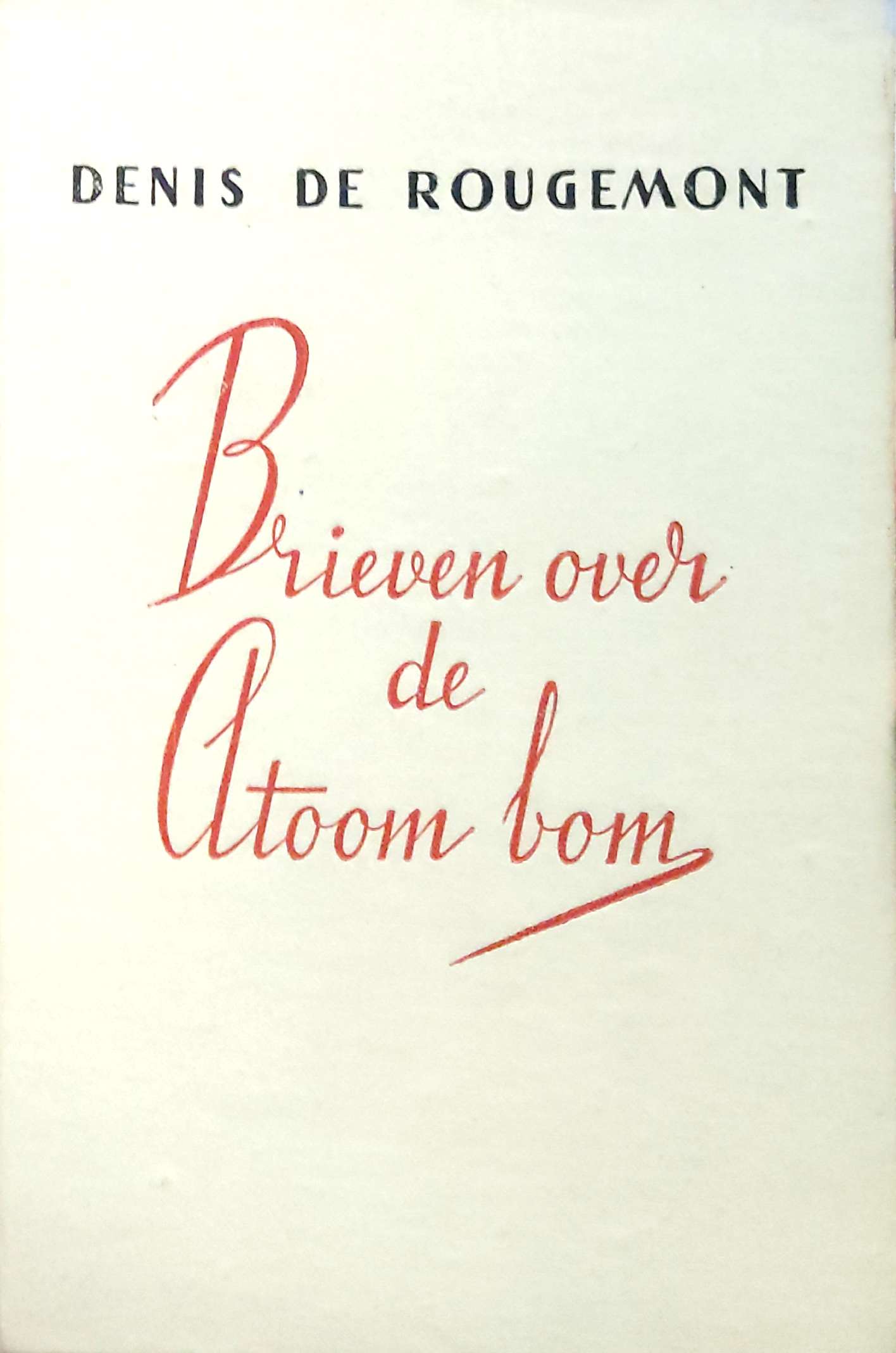Brieven Over de Atoombom