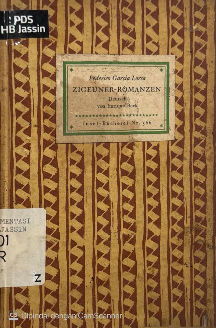Zigeuner - Romanzen / Federico Garcia Lorca