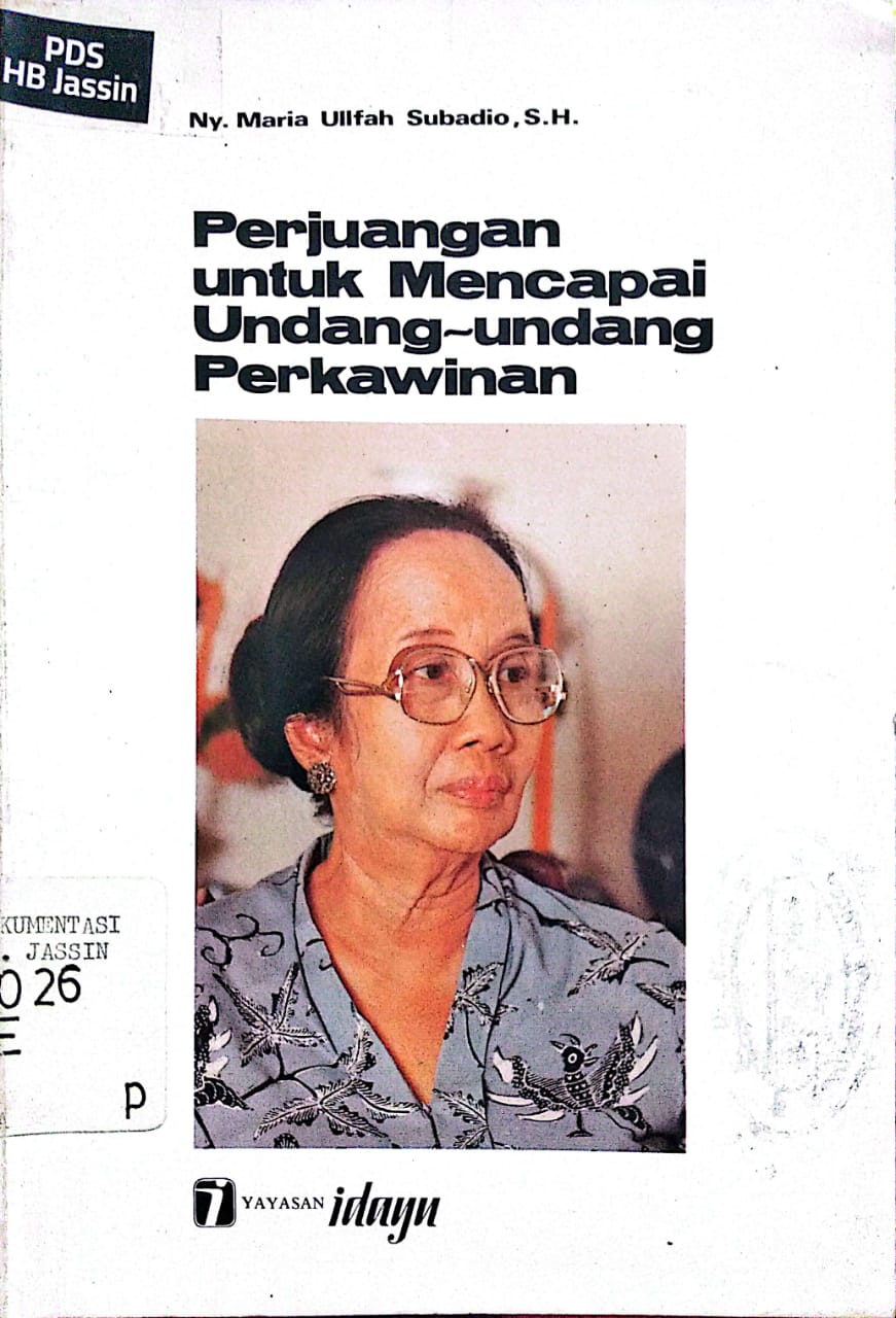 Perjuangan Untuk Mencapai Undang-Undang Perkawinan