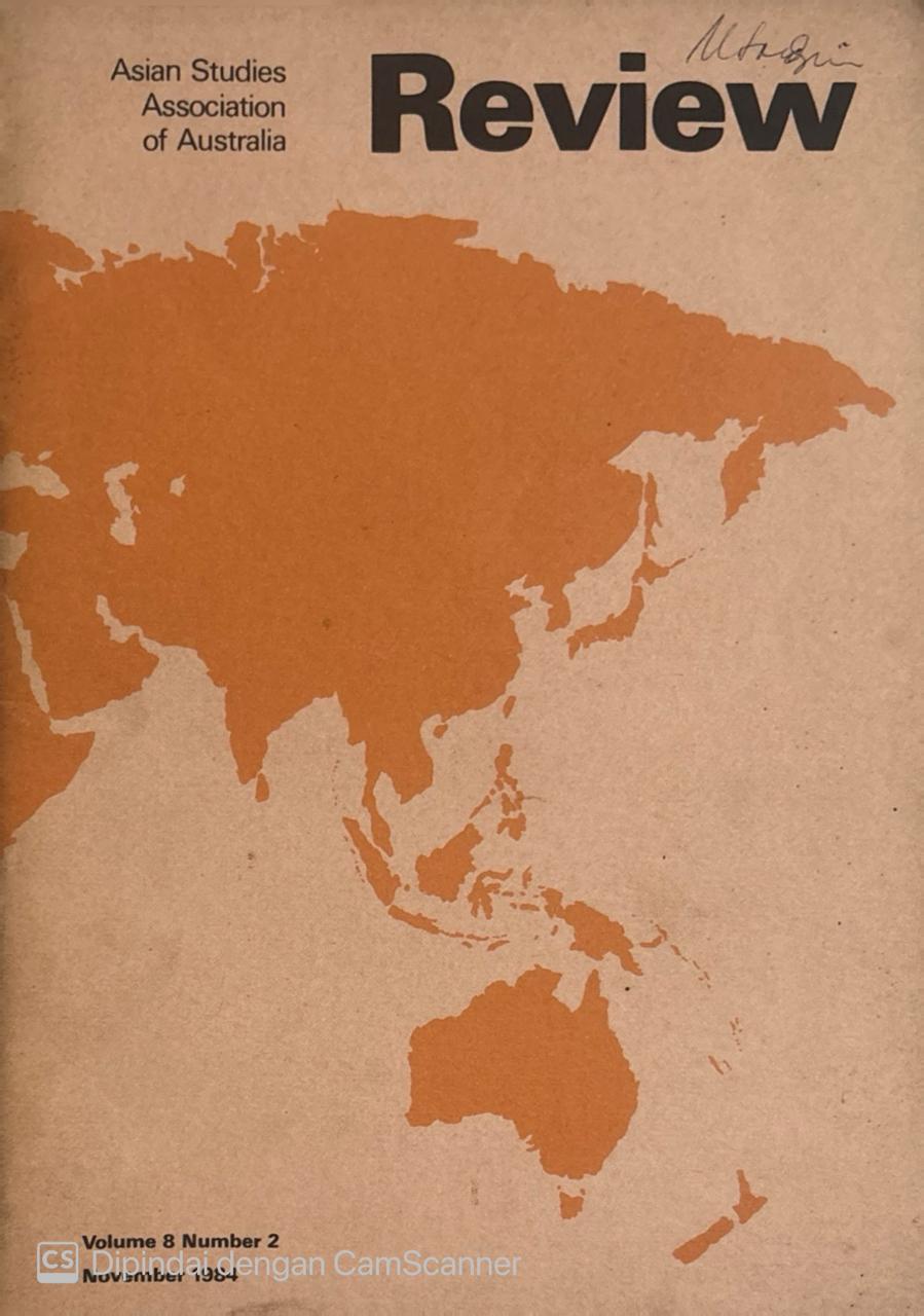 Review Vol. 8 Number 2 : Asian Studies of Australian