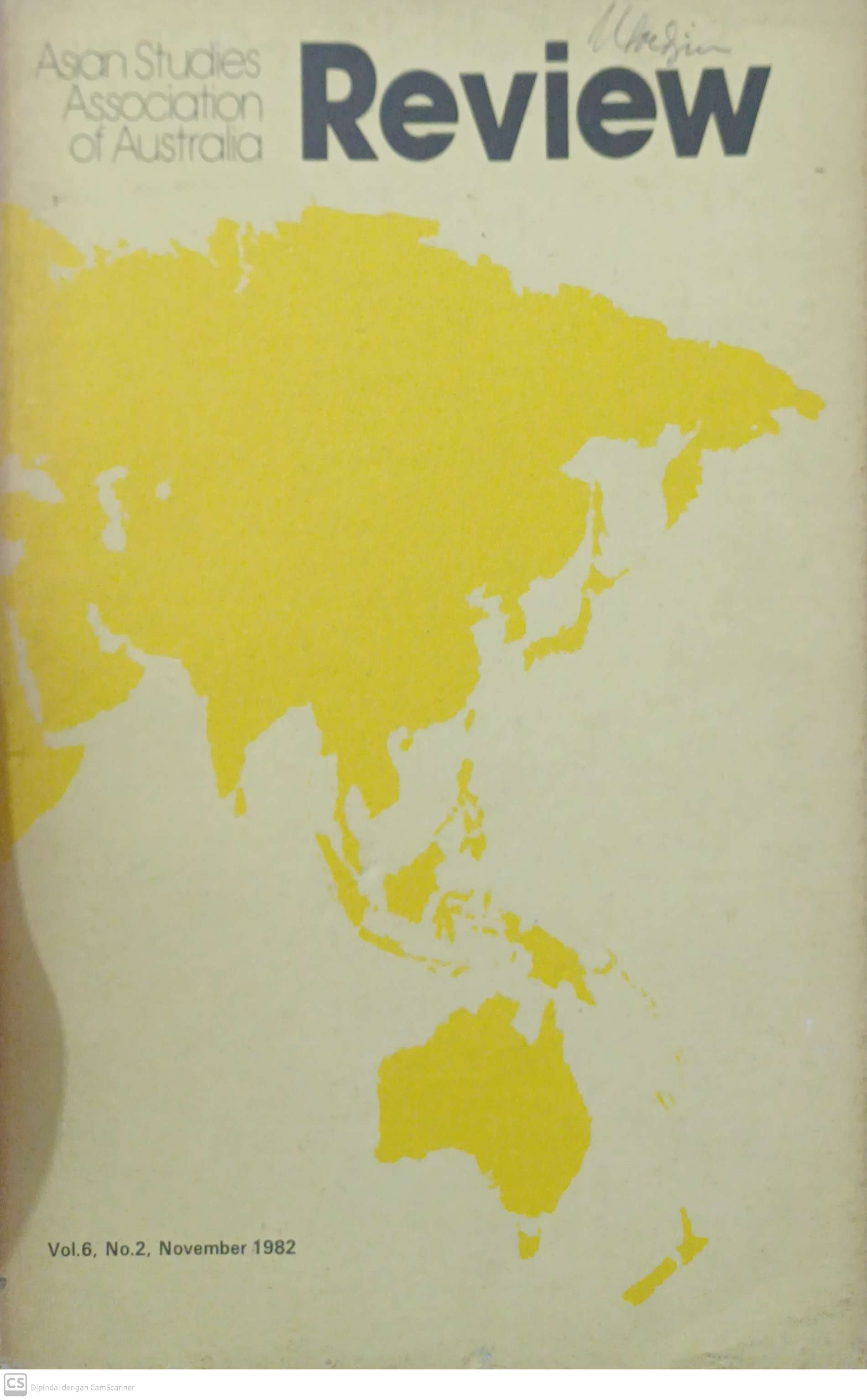 Review Vol. 6 No. 2 : Asian studies association of australia