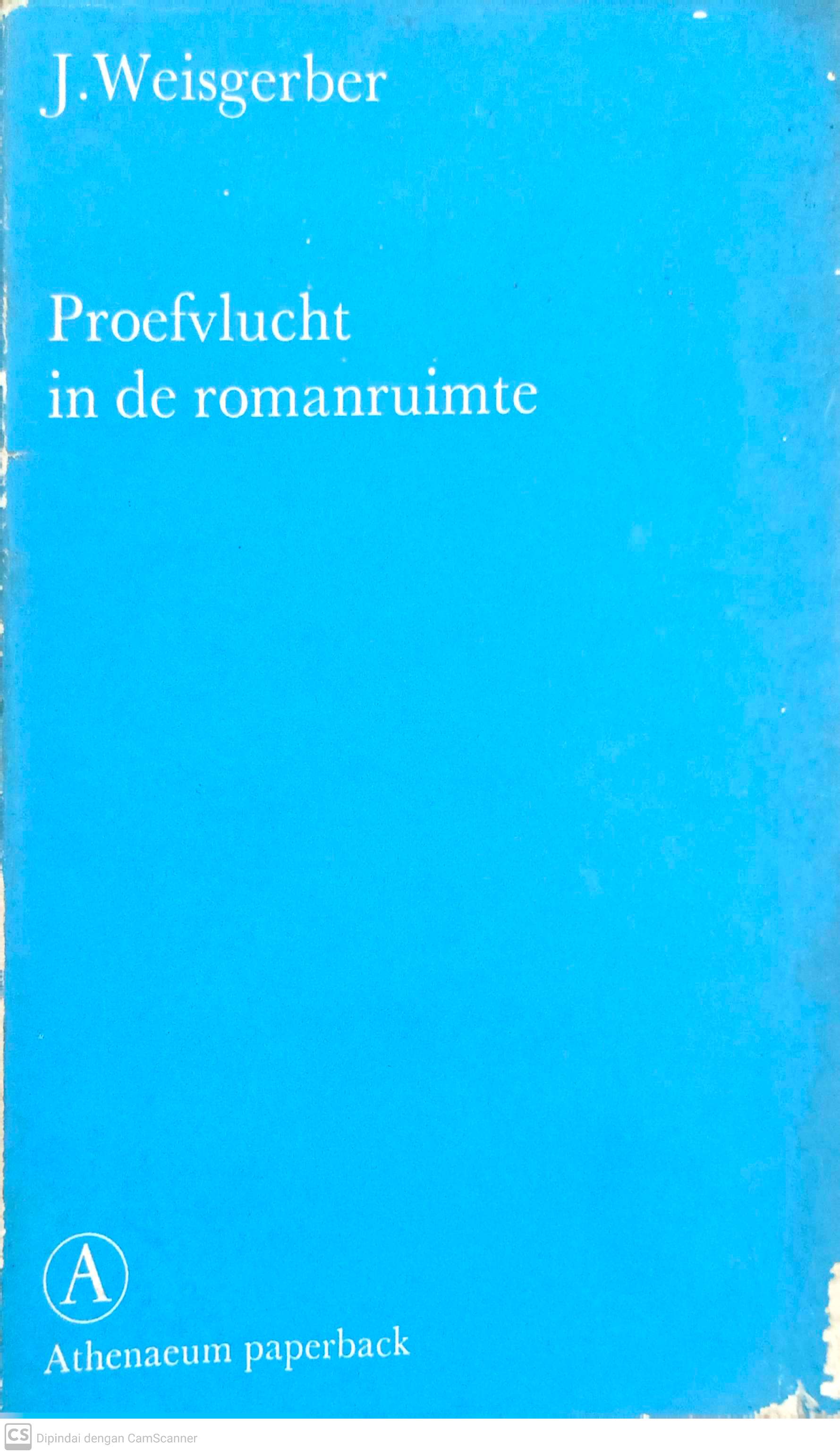 Proefvlucht in de romanruime / Jean Weisgerber