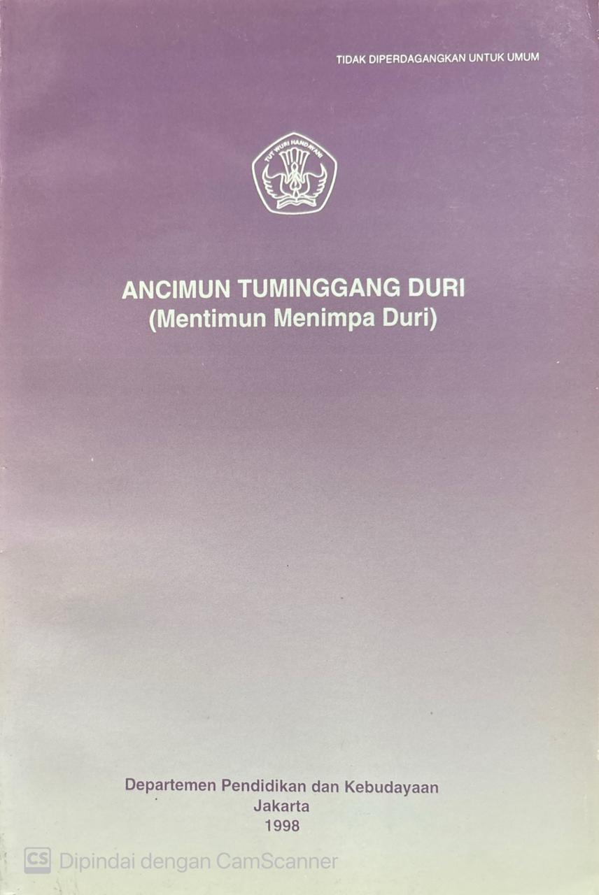 Ancimun tuminggang duri : Mentimun menimpa duri