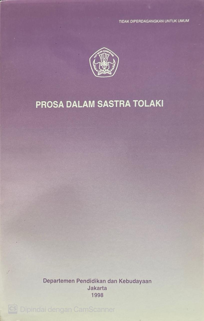 Prosa dalam sastra tolaki