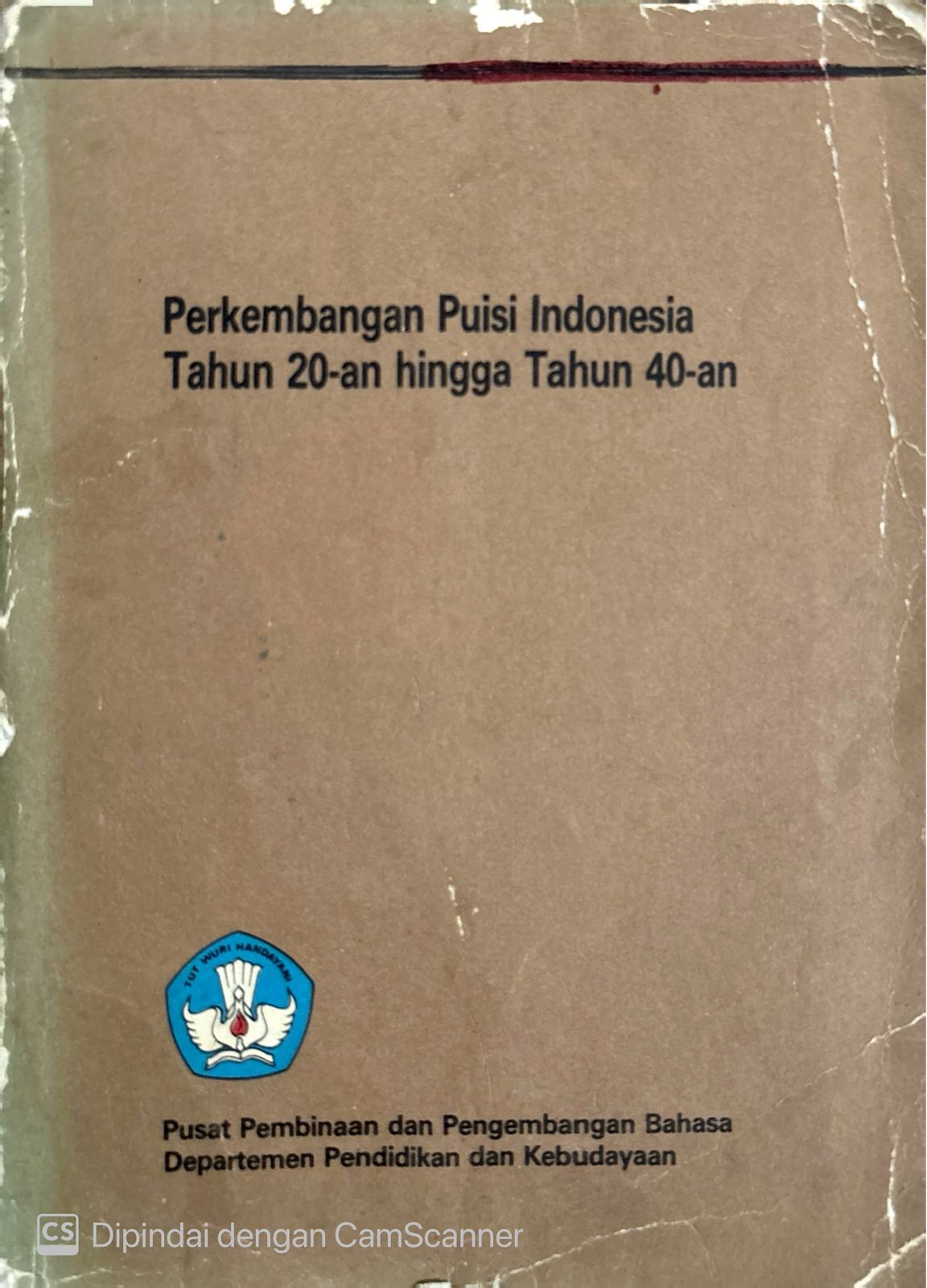 Perkembangan Puisi Indonesia Tahun 20 an Hingga Tahun 40 an