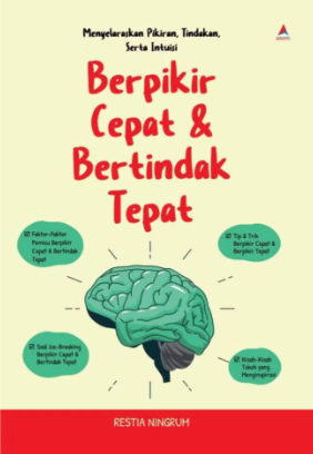 Berpikir cepat & bertindak tepat :  menyelaraskan pikiran, tindakan, serta intuisi / Restia Ningrum ; editor, Ardhi Aan