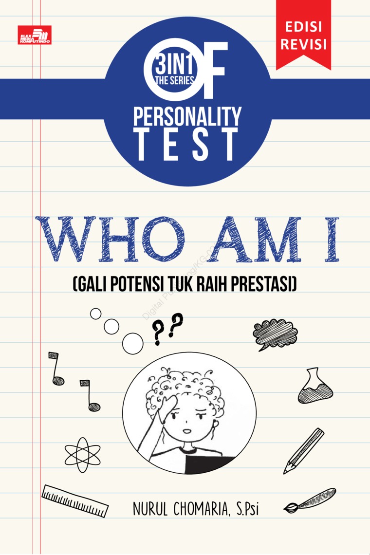 3 in 1 the series of personality test :  who am i (edisi revisi)