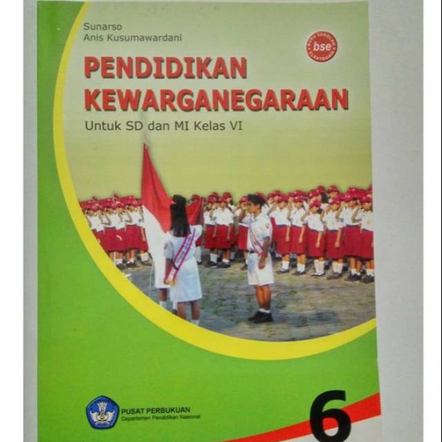 PKN = Pendidikan Kewarganegaraan kelas 6 SD