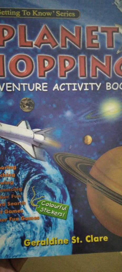 Planet hopping :  adventure activity book / Geraldine St. Clare