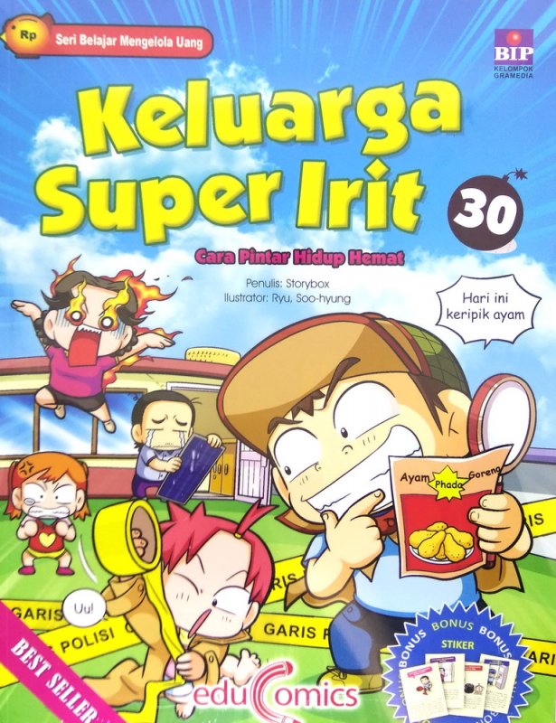 Keluarga super irit 30 :  cara pintar hidup hemat