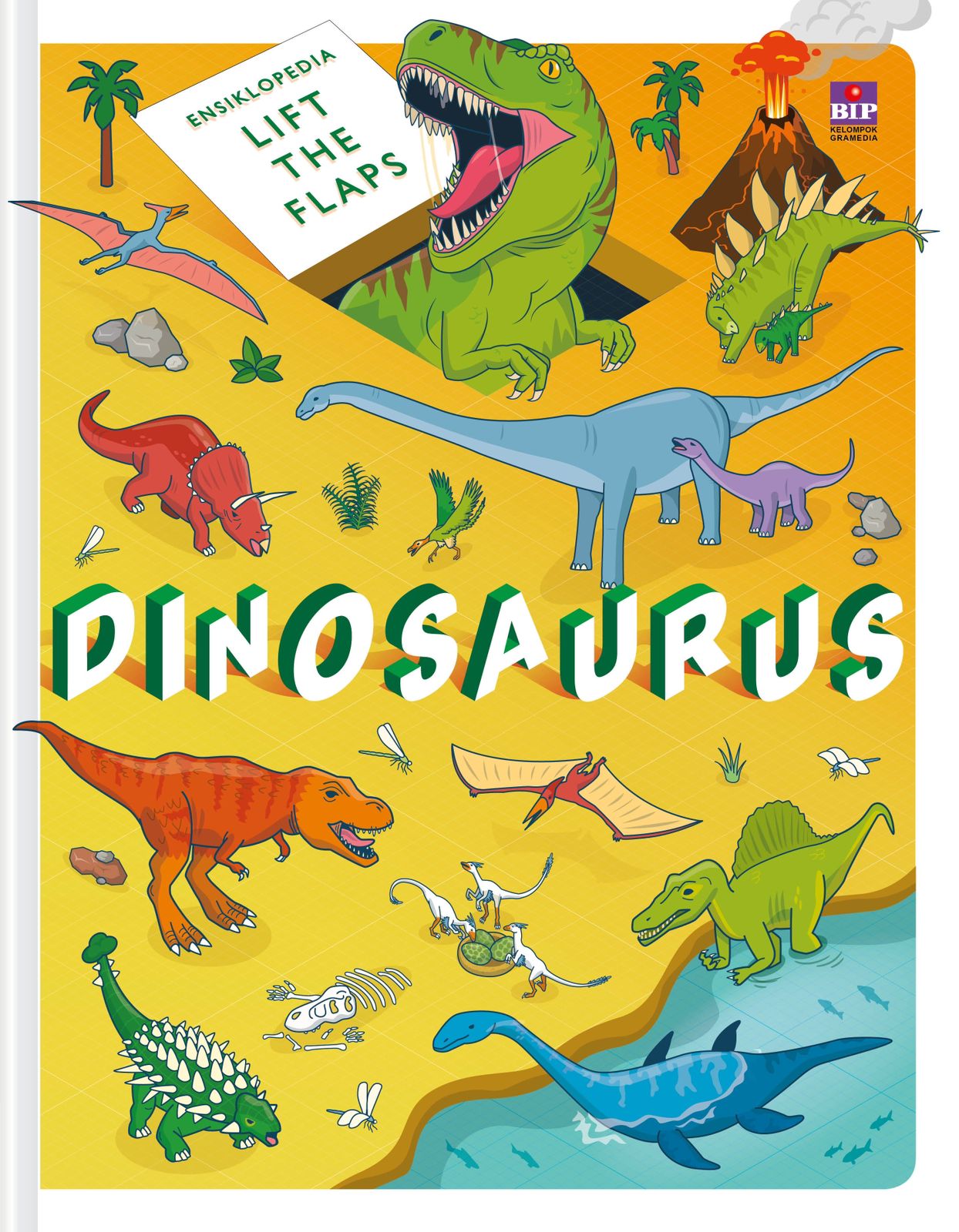 Ensiklopedia lift the flaps : dinosaurus