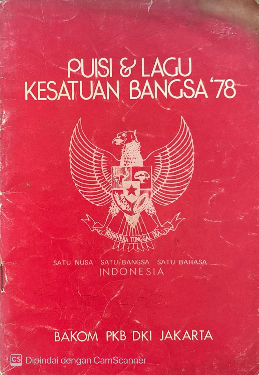 Puisi & lagu kesatuan bangsa '78