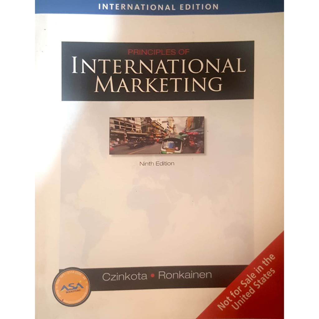 Principles of international marketing : (Ninth Edition)