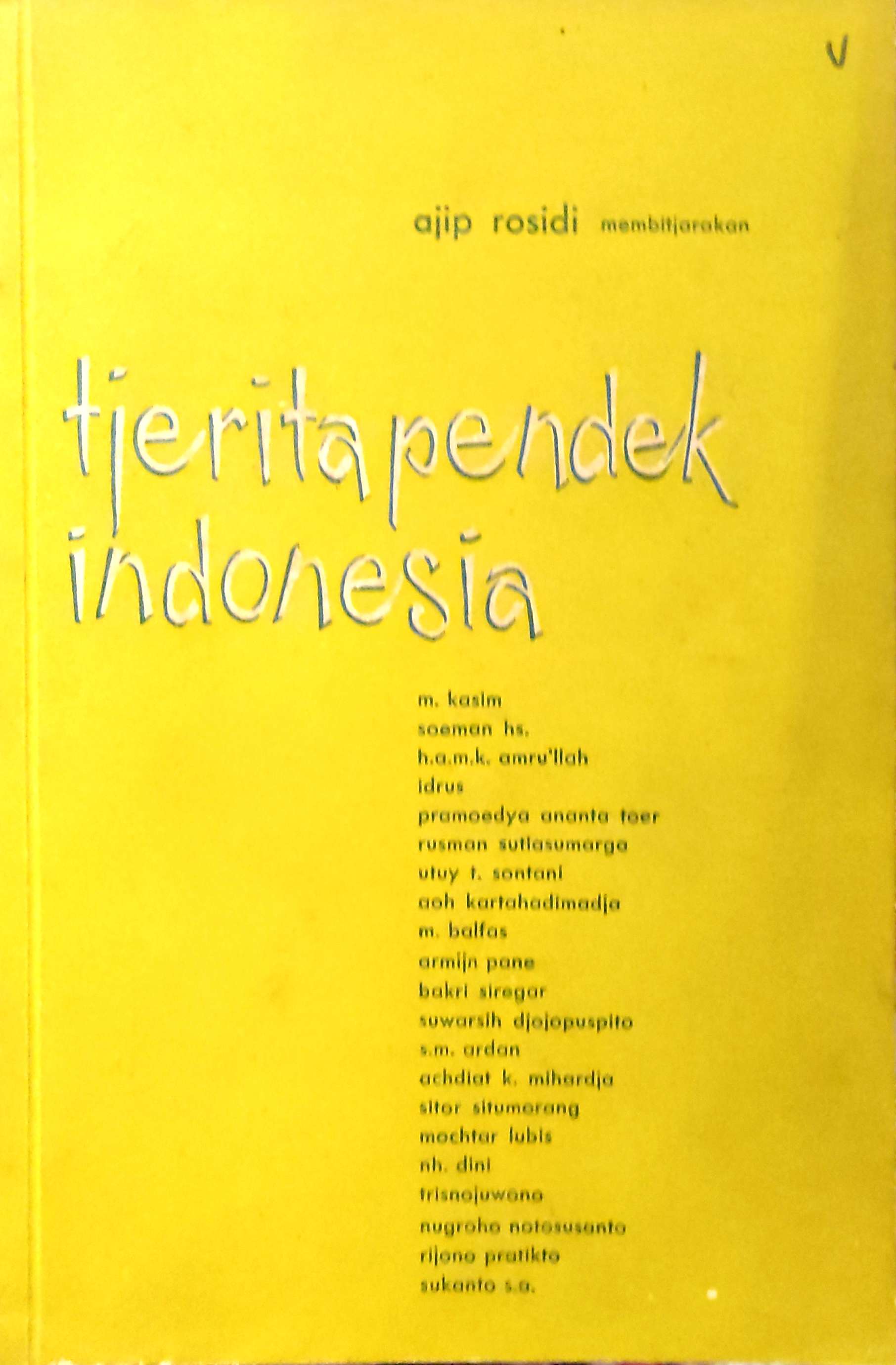 Tjerita Pendek Indonesia