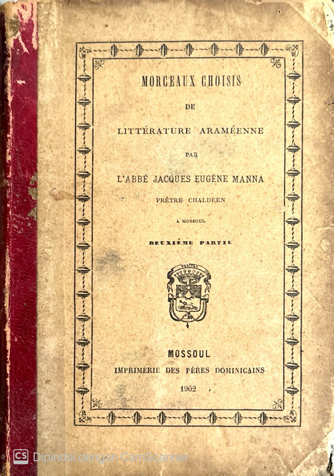 Morceaux Choisis Litterature Arameene