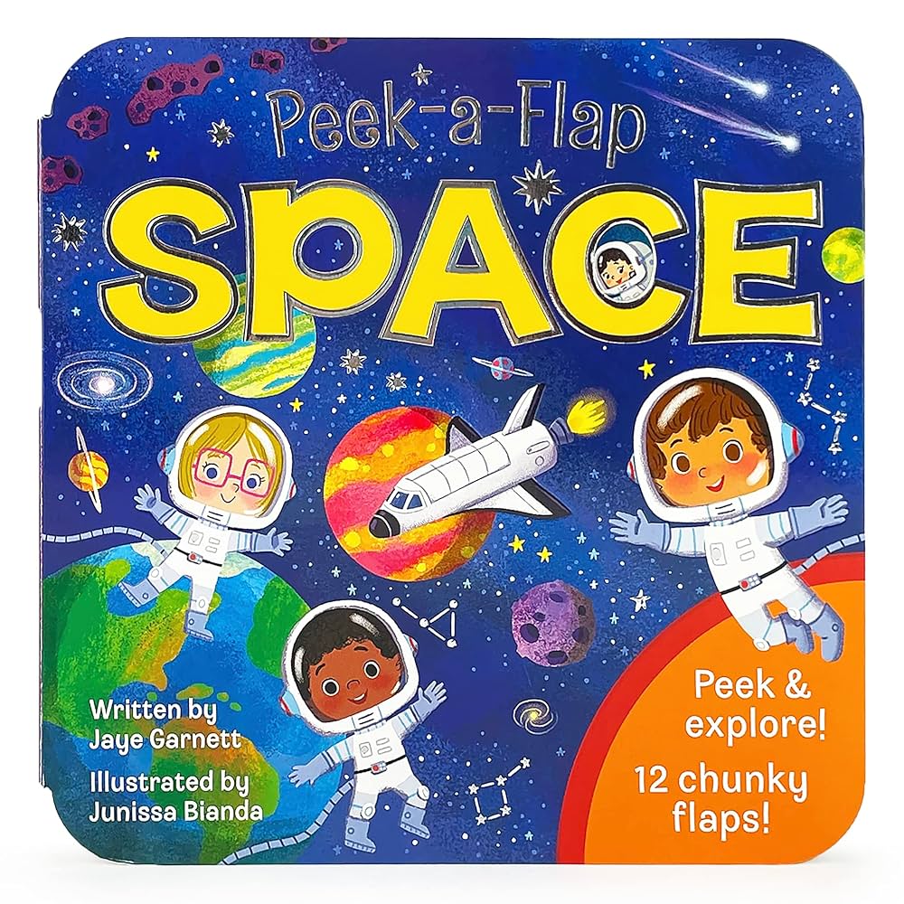 Peek a flap: Space / Jaye Garnett