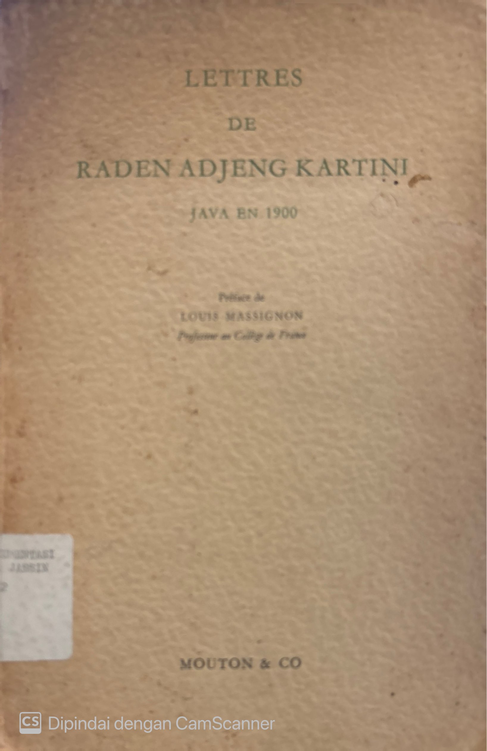 Letters de Raden Adjeng Kartini