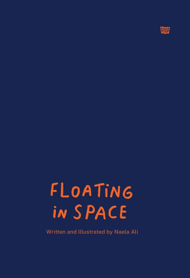 Floating in space