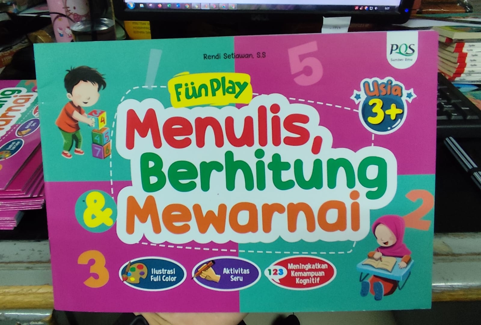 Fun Play Menulis, Berhitung & Mewarnai