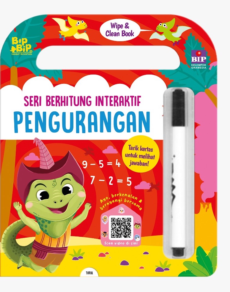 Seri berhitung interaktif: Pengurangan