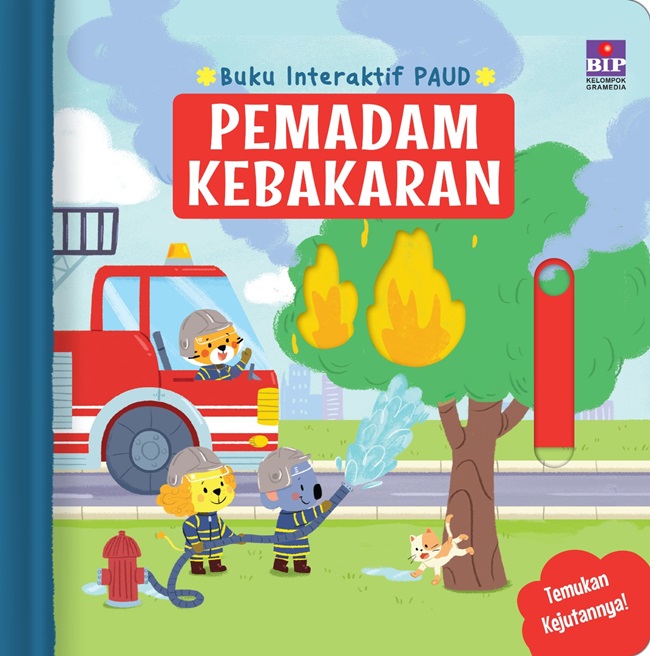 Buku interaktif PAUD: Pemadam kebakaran