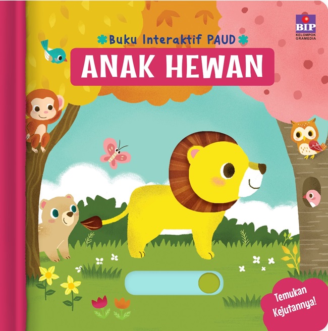 Buku interaktif PAUD: Anak hewan