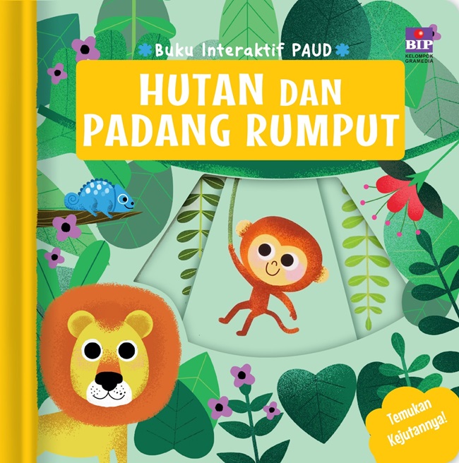 Buku interaktif PAUD: Hutan dan padang rumput