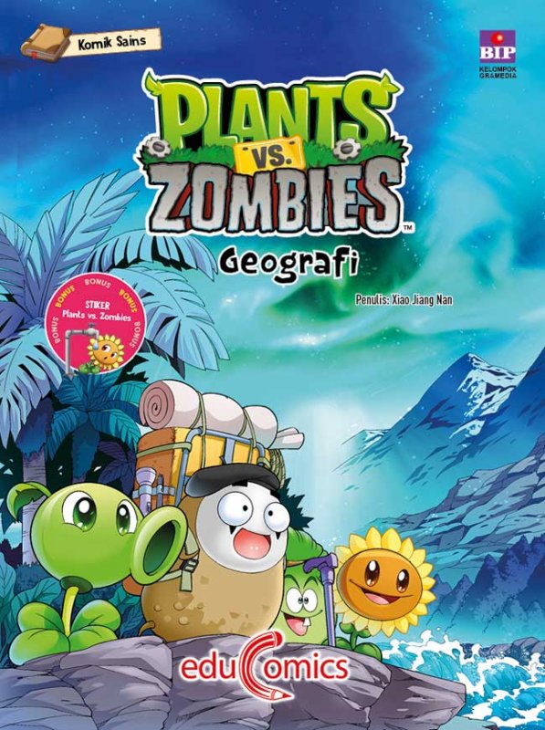 Komik sains Plants vs zombies : geografi