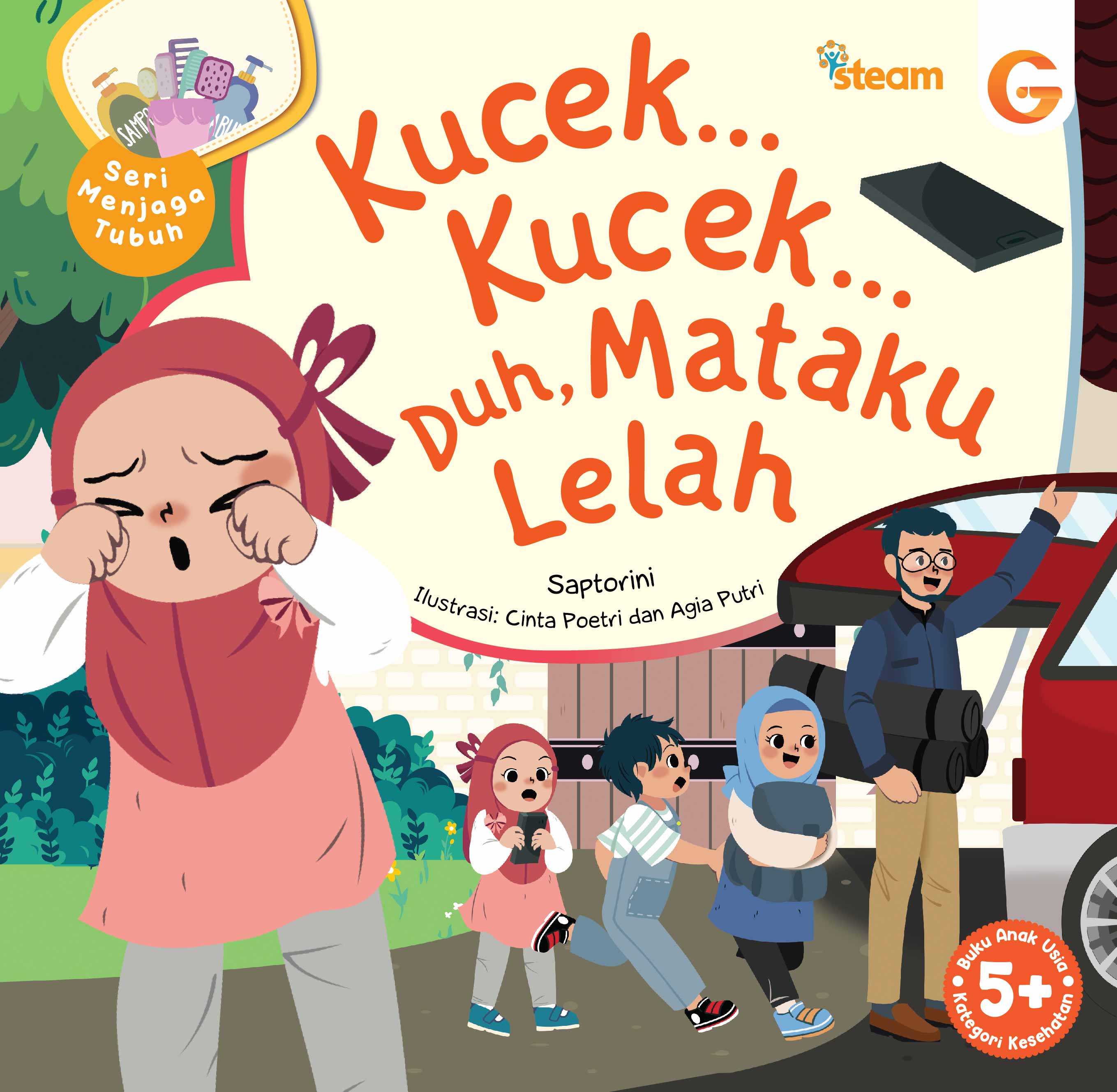 Kucek ... kucek ... duh, mataku lelah