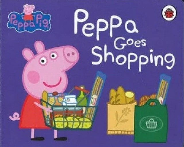 Peppa goes shopping