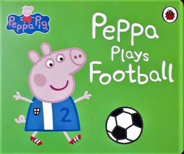 Peppa plays football
