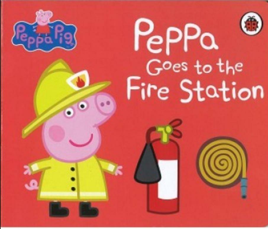 Peppa goes to the fire station