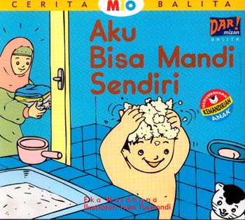 Aku bisa mandi sendiri