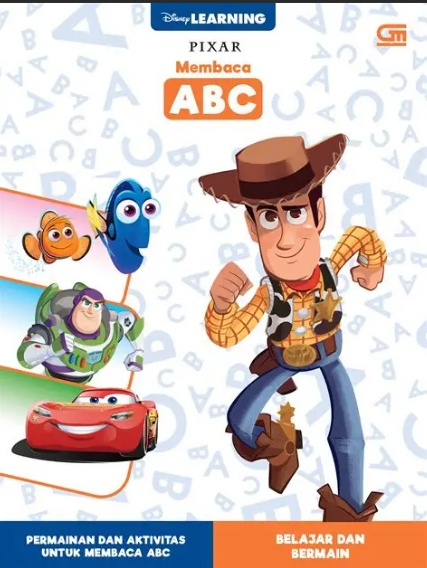 Disney Pixar membaca ABC